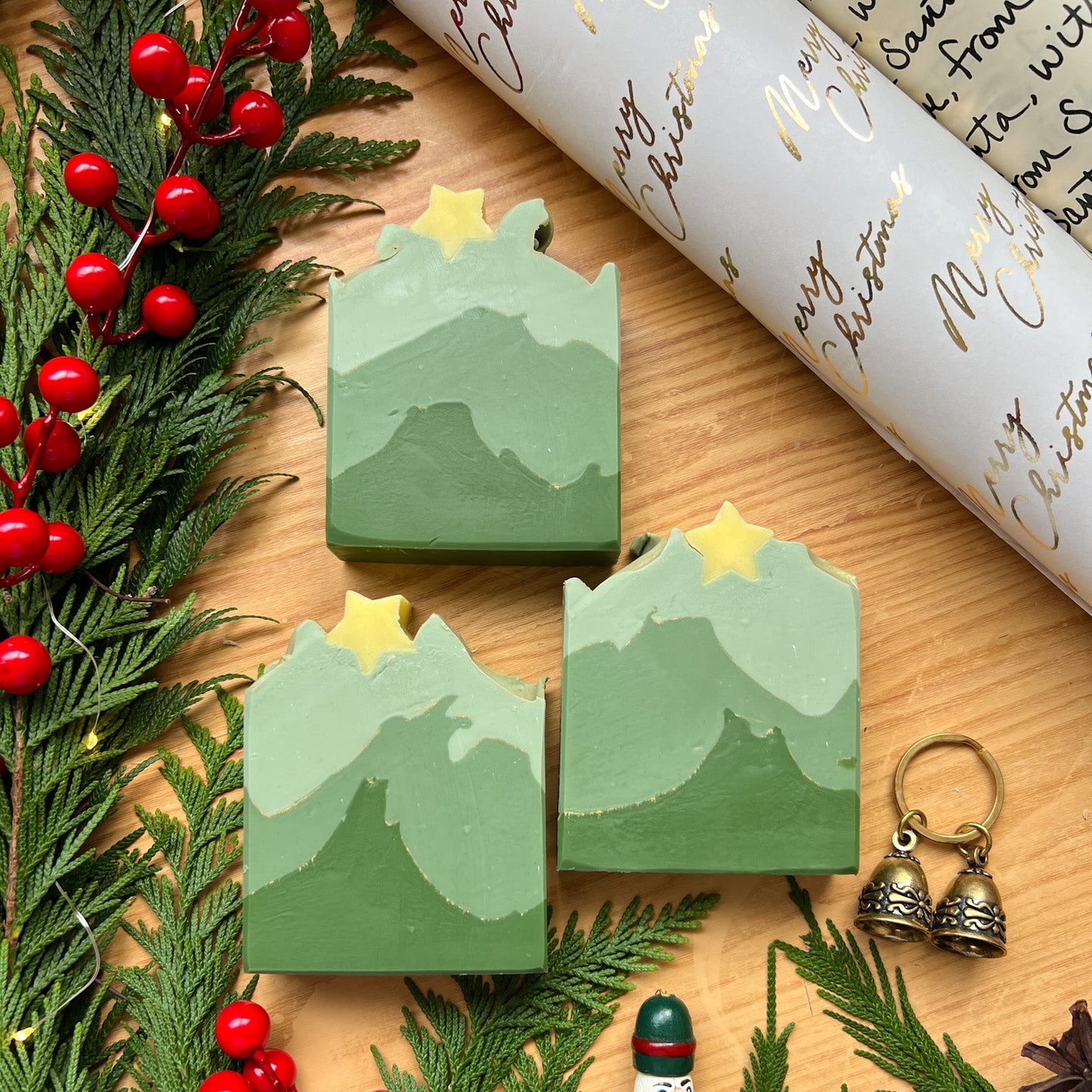 Jabón Artesanal Christmas Tree, 5 oz