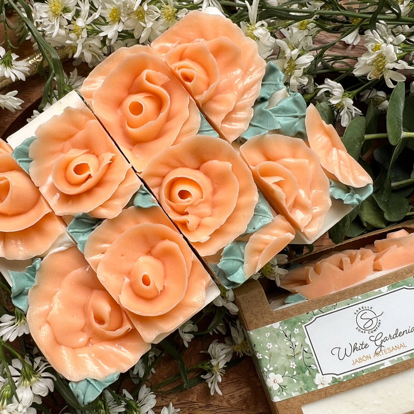 Jabón Artesanal White Gardenia, 4 oz
