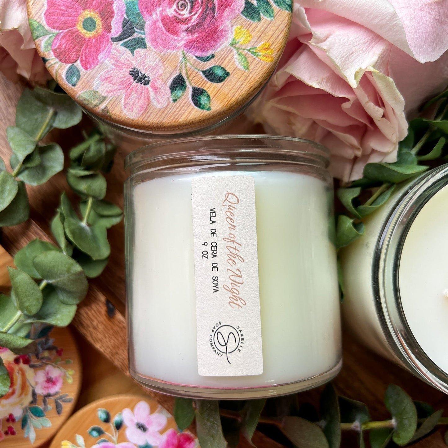 Vela Aromática Queen of the Night, 9 oz