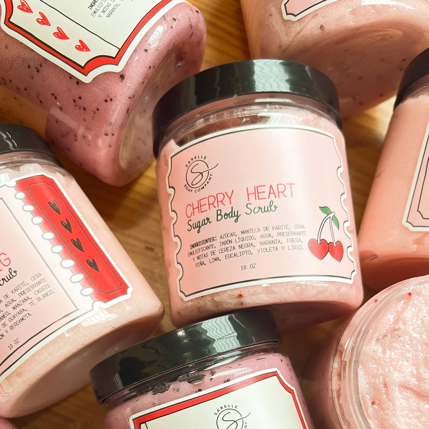 Exfoliante Corporal - Cherry Heart