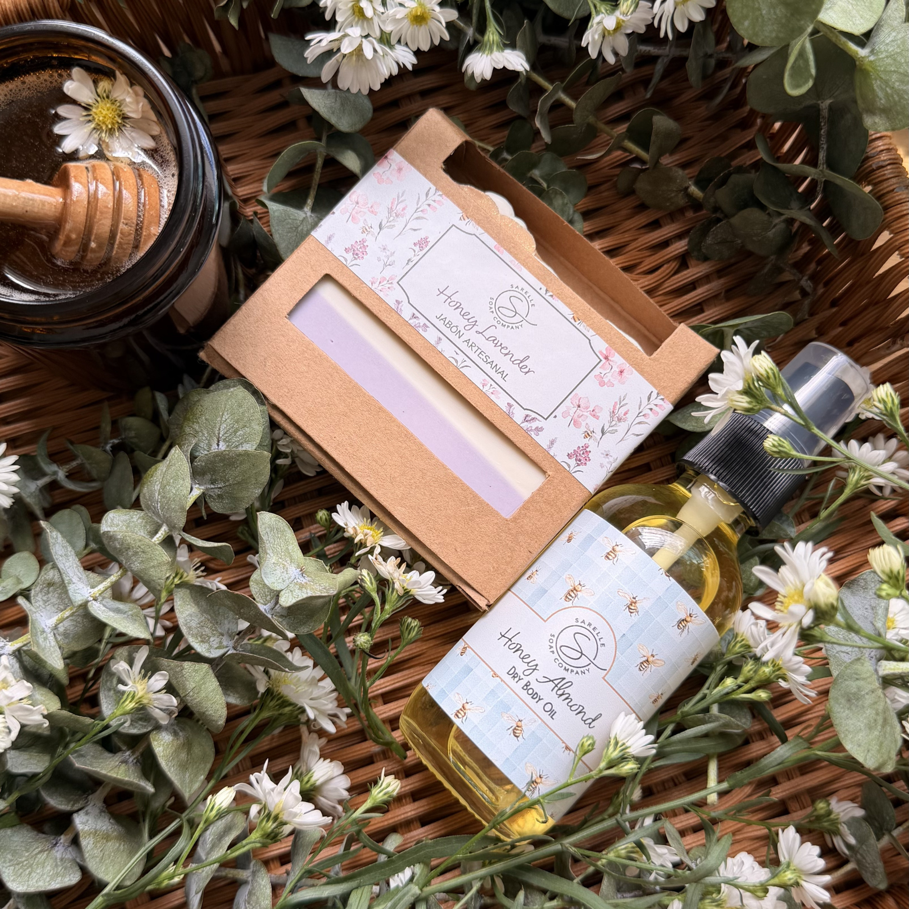 The Golden Glow Set - Set de Regalo - Sarelle Soap Company