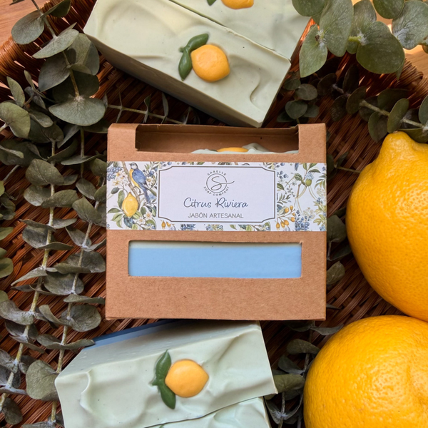 Jabón Artesanal Citrus Riviera, 4 oz