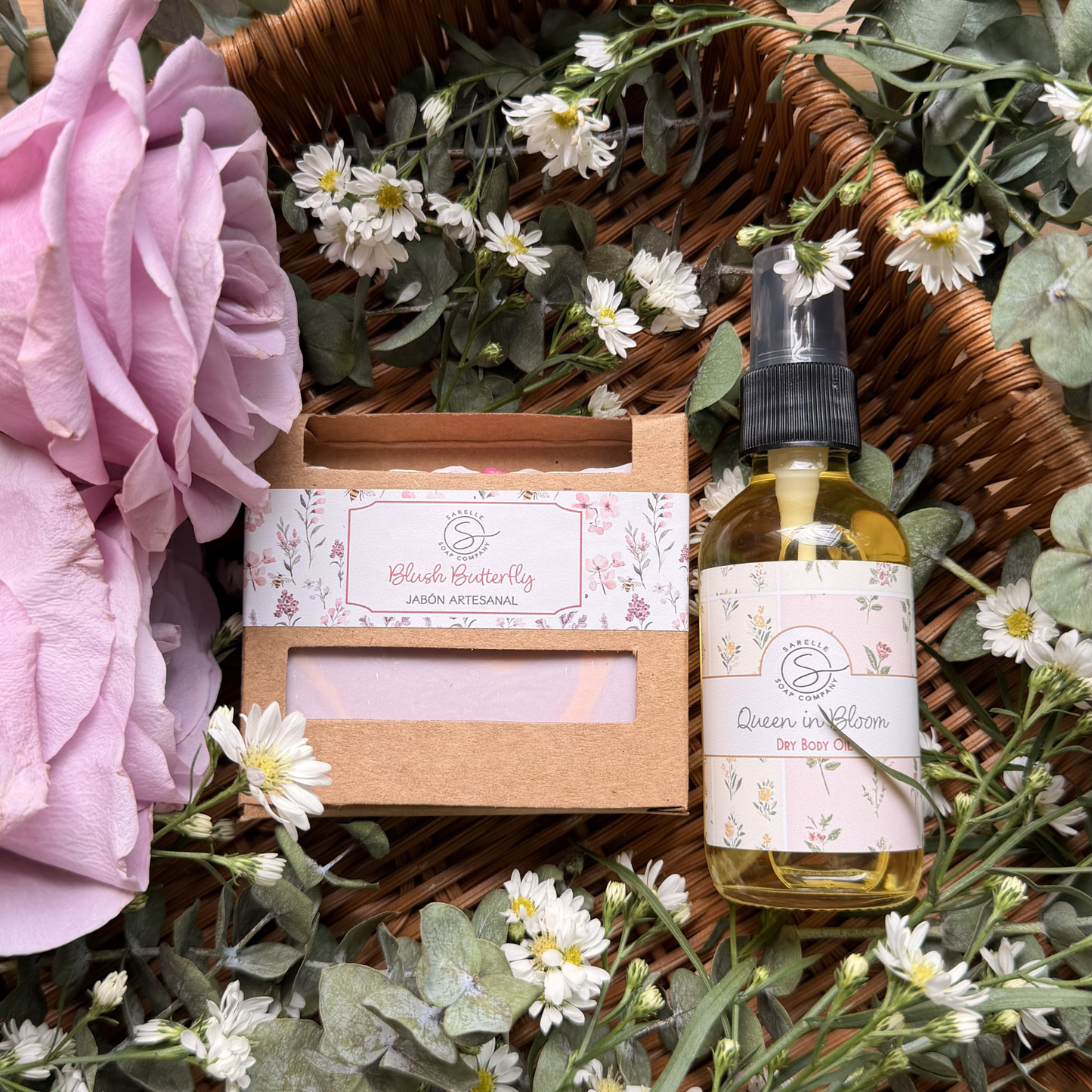 The Golden Glow Set - Set de Regalo - Sarelle Soap Company