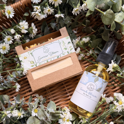 The Golden Glow Set - Set de Regalo - Sarelle Soap Company