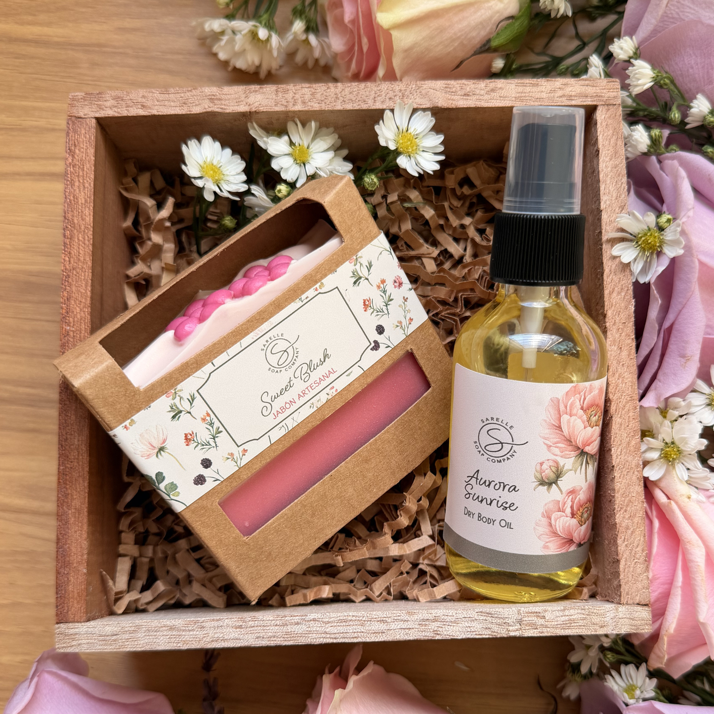 The Golden Glow Set - Set de Regalo - Sarelle Soap Company