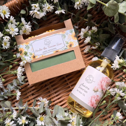 The Golden Glow Set - Set de Regalo - Sarelle Soap Company