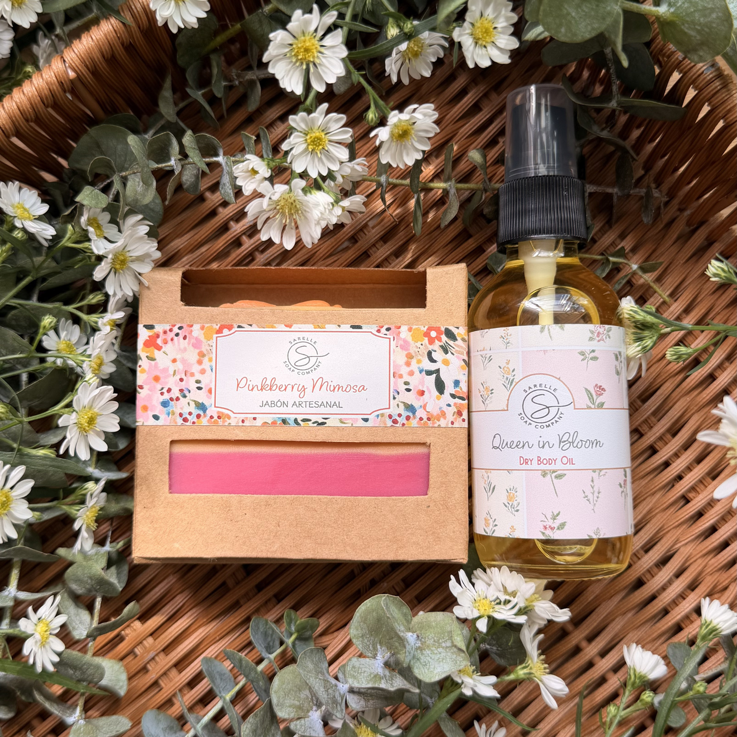 The Golden Glow Set - Set de Regalo - Sarelle Soap Company