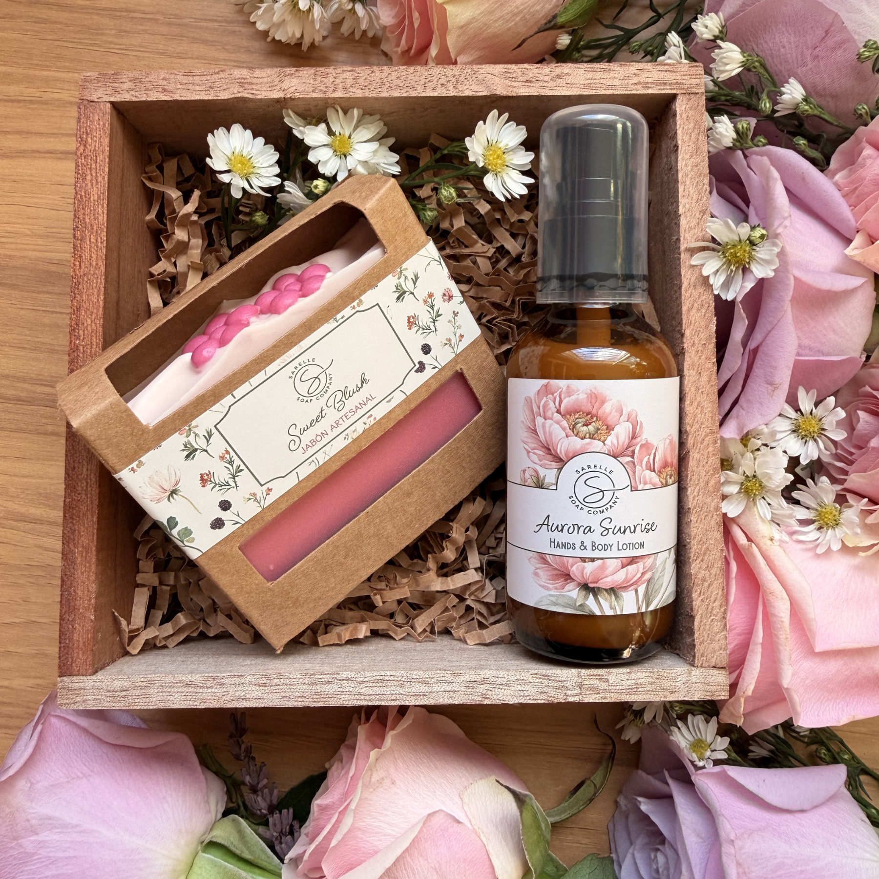 The Blooming Care Set - Set de Regalo - Sarelle Soap Company