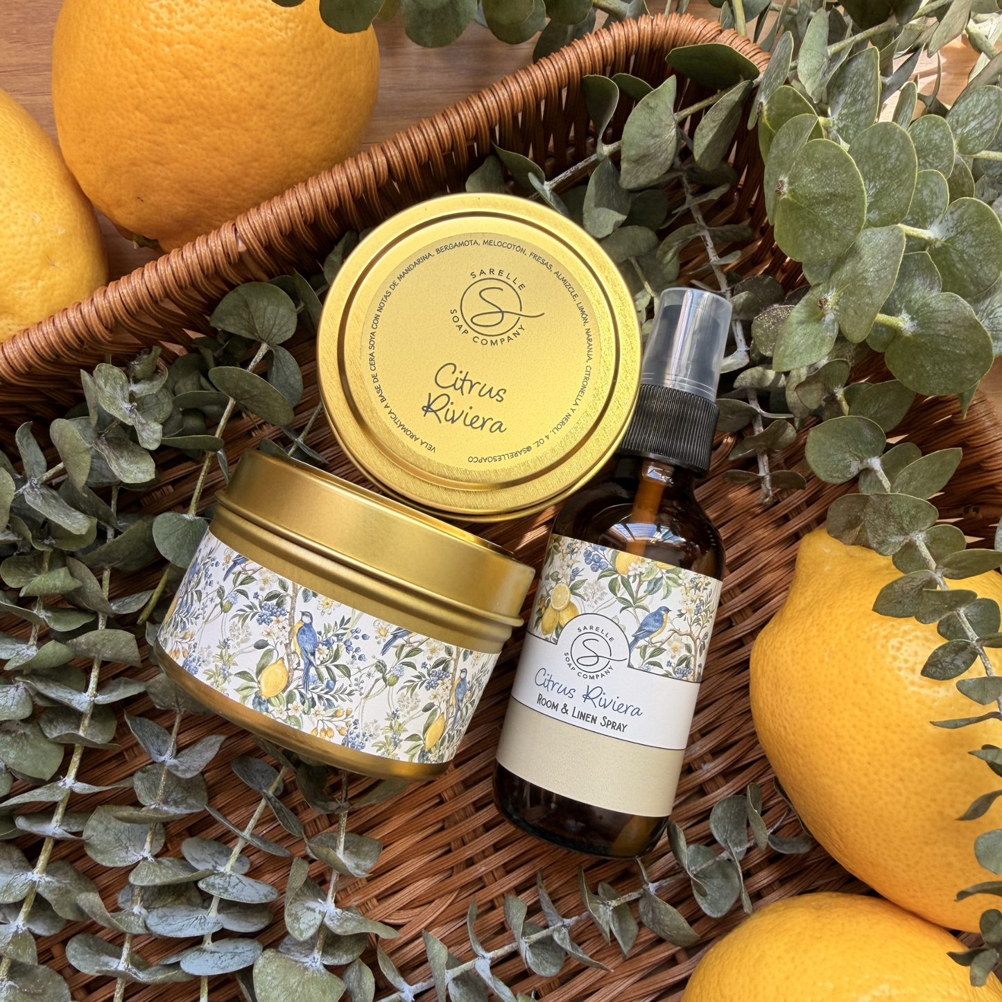 The Scented Home Ritual - Set de Regalo - Sarelle Soap Company