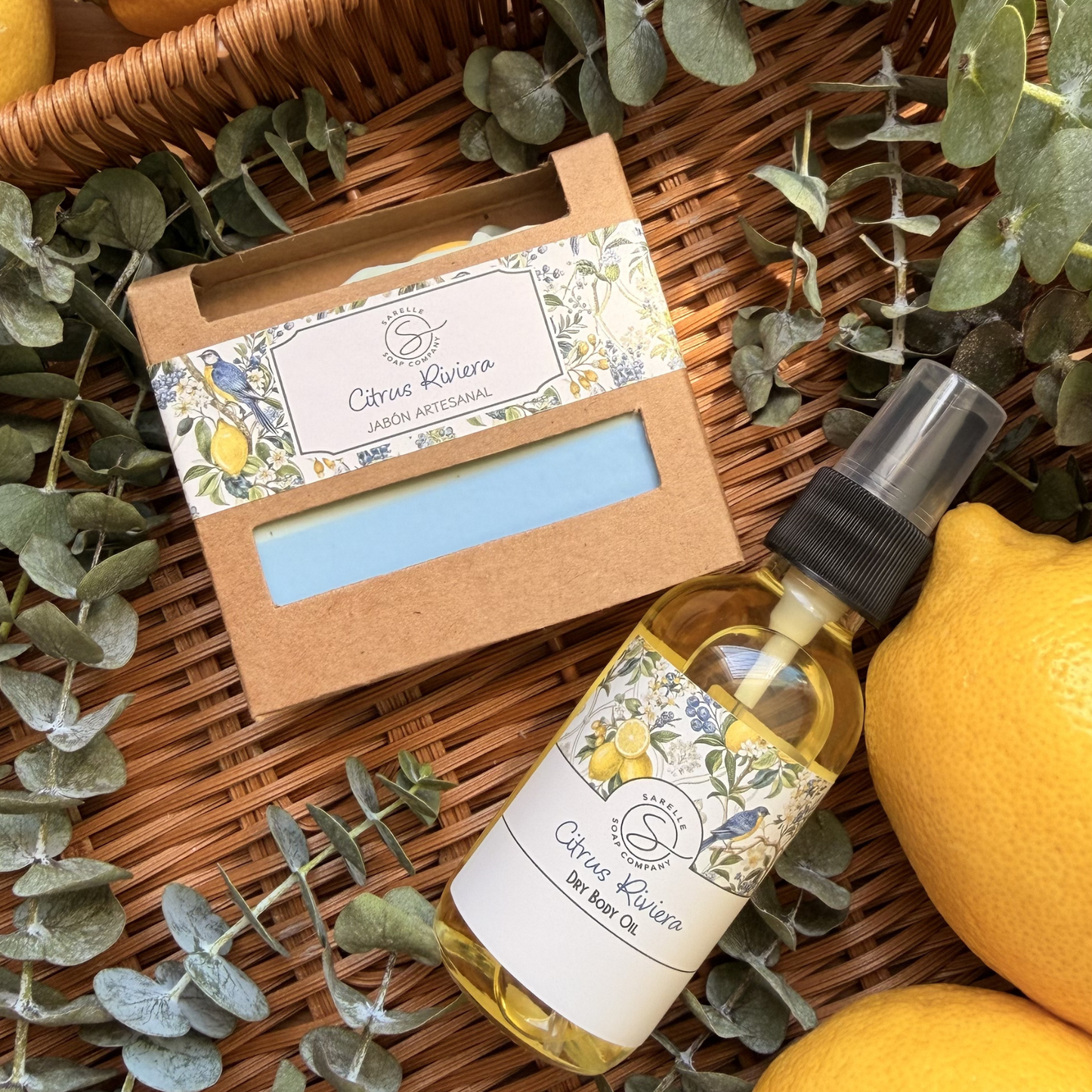 The Golden Glow Set - Set de Regalo - Sarelle Soap Company