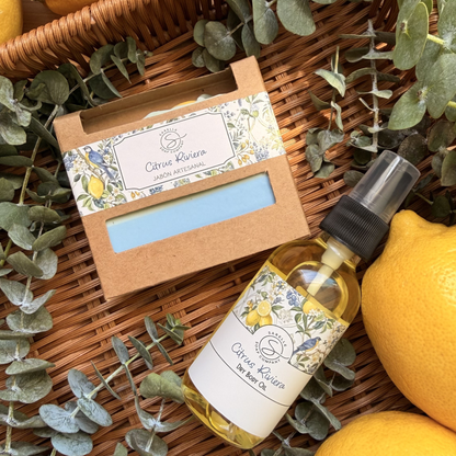 The Golden Glow Set - Set de Regalo - Sarelle Soap Company