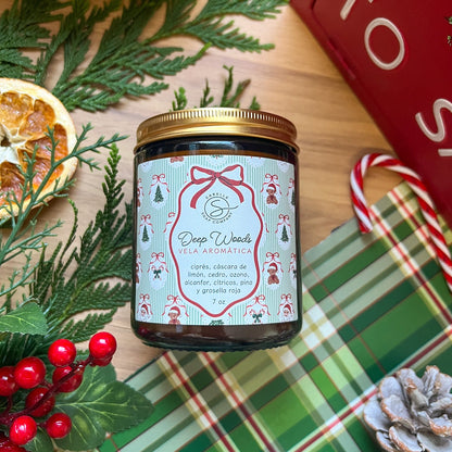 Vela Aromática Deep Woods