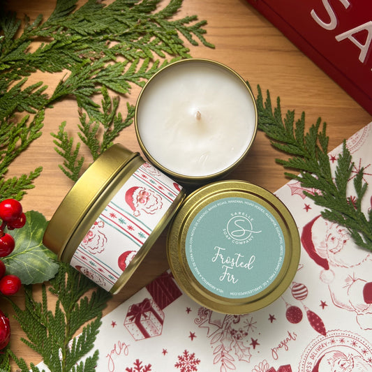 Vela Aromática Frosted Fir, 4 oz