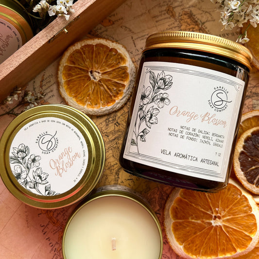 Vela Aromática Orange Blossom