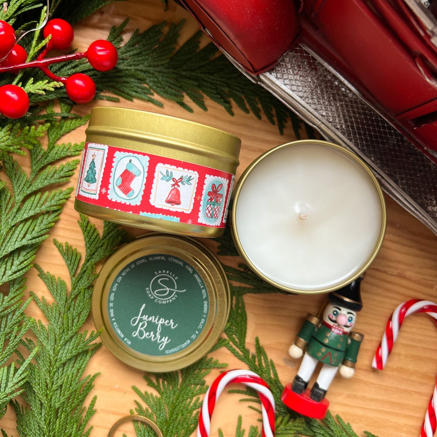 Vela Aromática Juniper Berry