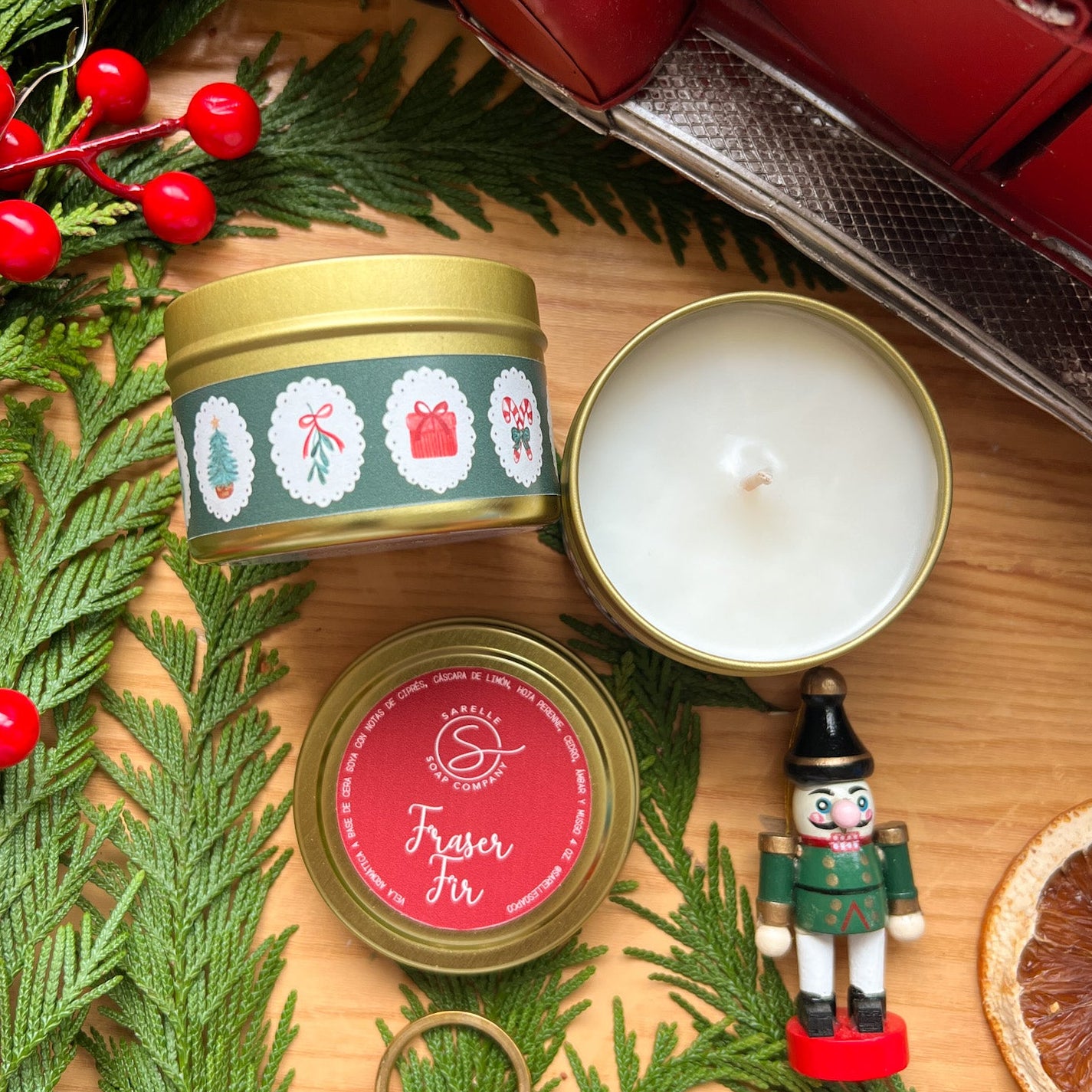 Vela Aromática Fraser Fir