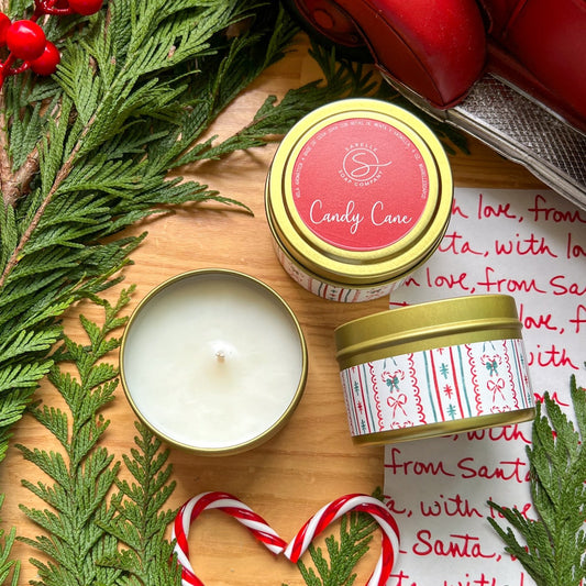 Vela Aromática Candy Cane