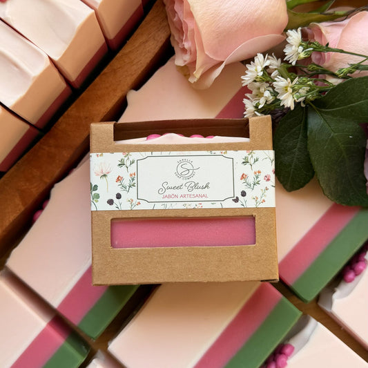 Jabón Artesanal Sweet Blush, 4 oz