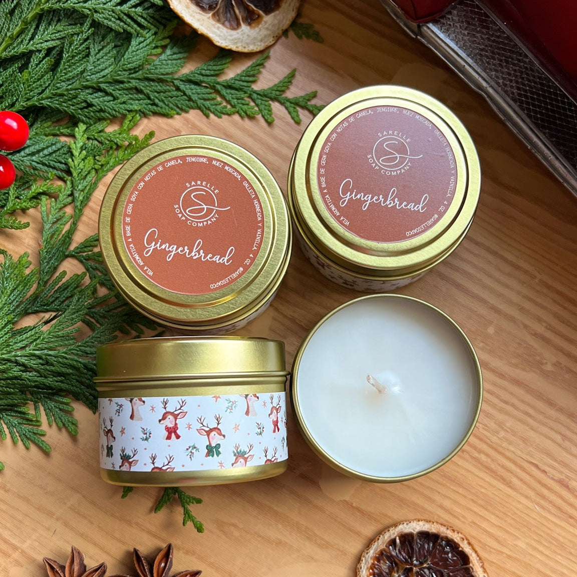 Vela Aromática Gingerbread