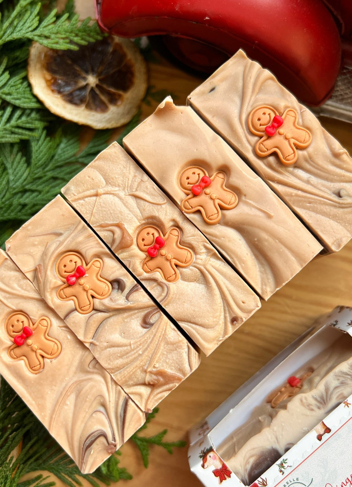 Jabón Artesanal Gingerbread, 5 oz