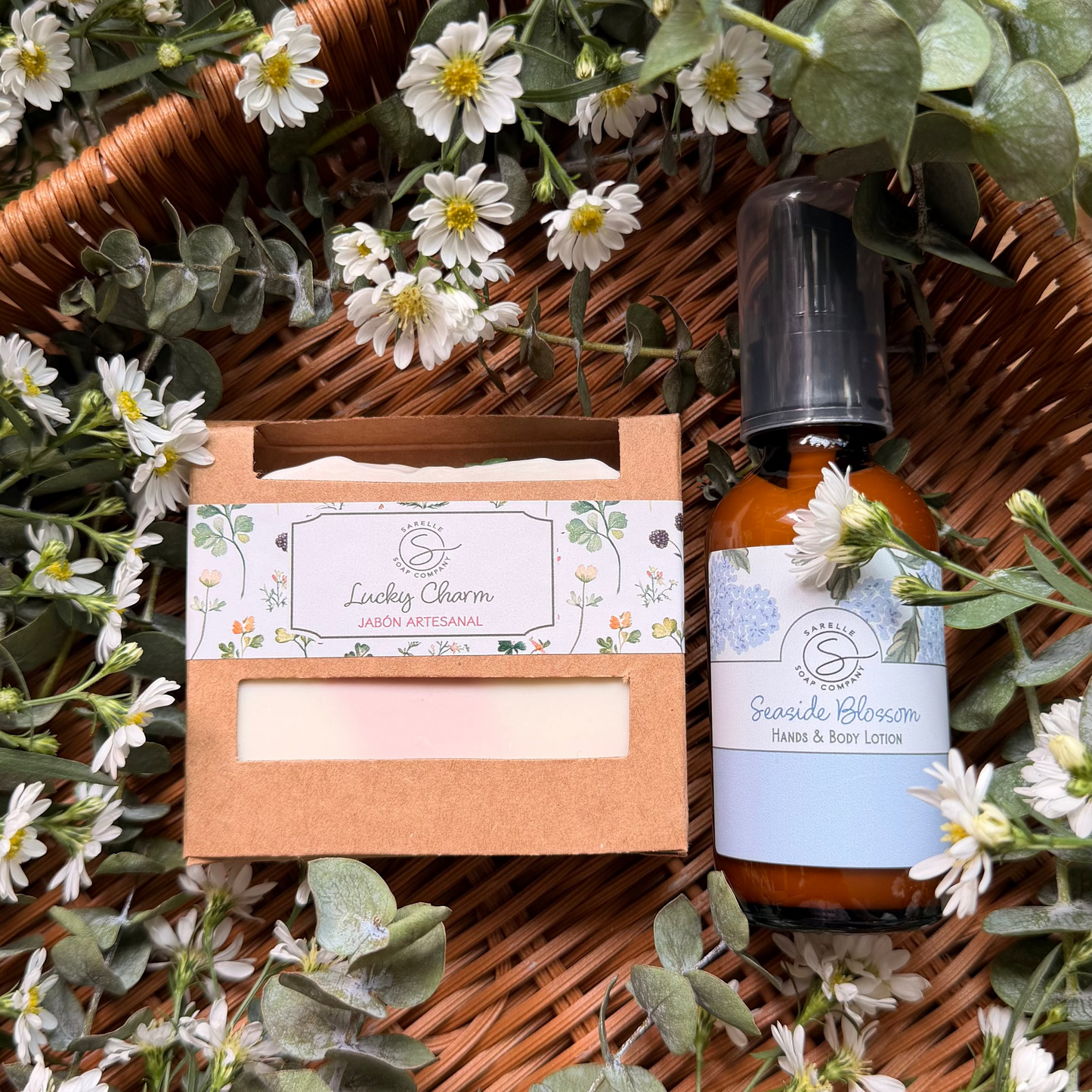 The Blooming Care Set - Set de Regalo - Sarelle Soap Company