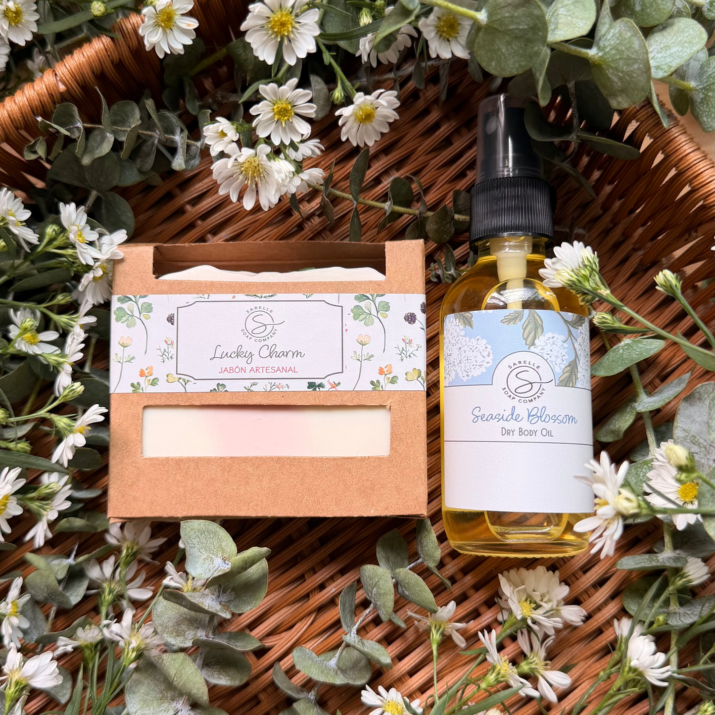 The Golden Glow Set - Set de Regalo - Sarelle Soap Company