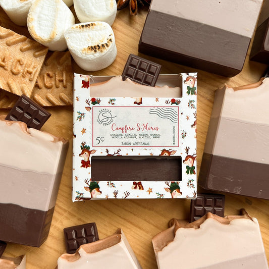 Jabón Artesanal Campfire S'more, 5 oz