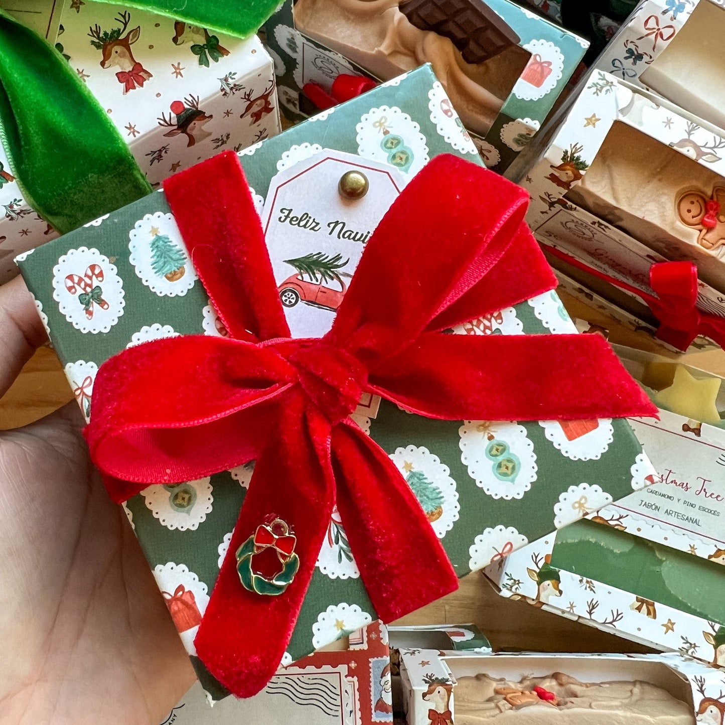 Jabón Artesanal Peppermint Bark, 5 oz