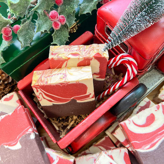 Jabón Artesanal Peppermint Bark, 5 oz