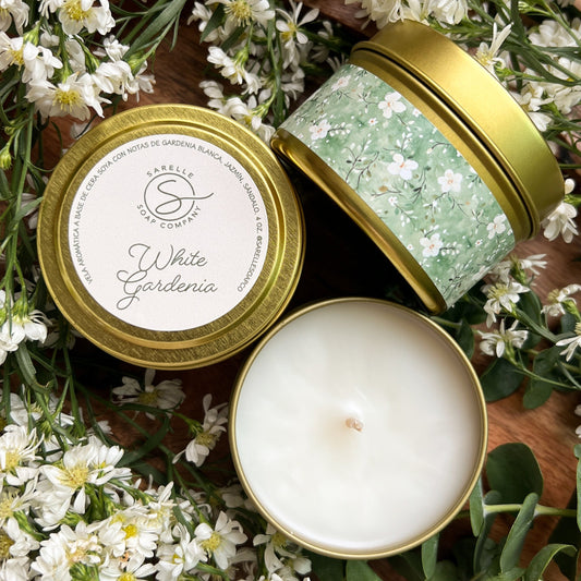 Vela Aromática White Gardenia