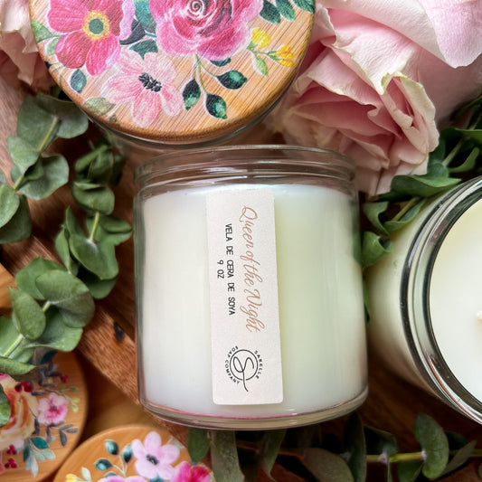 Vela Aromática Queen of the Night, 9 oz