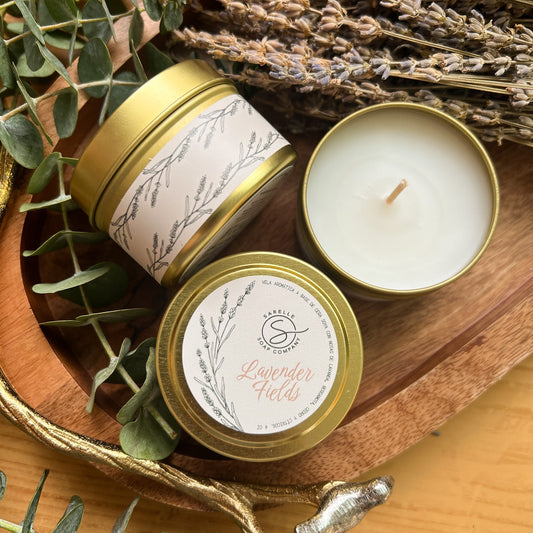 Vela Aromática Lavender Fields, 4 oz