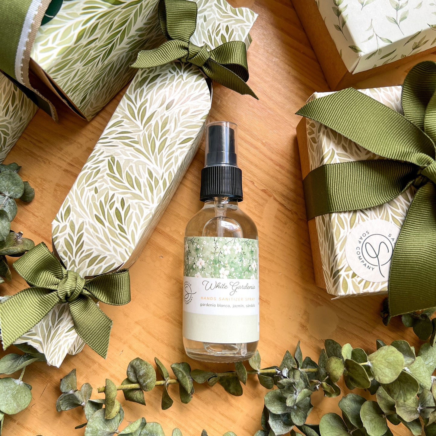 Spray Desinfectante Manos, White Gardenia 2 oz