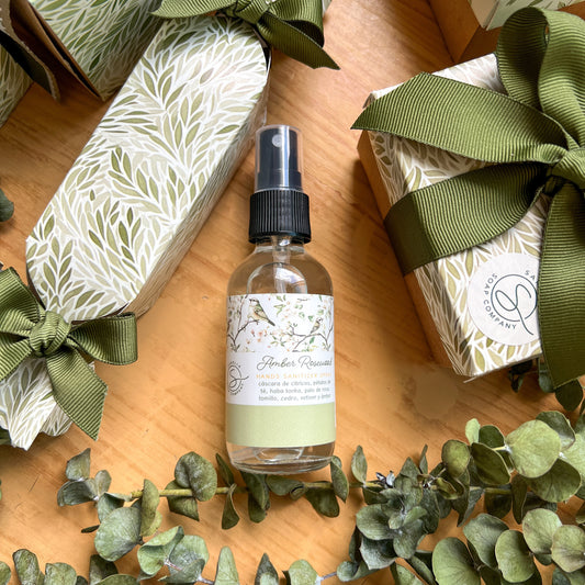 Spray Desinfectante Manos, Amber Rosewood 2 oz