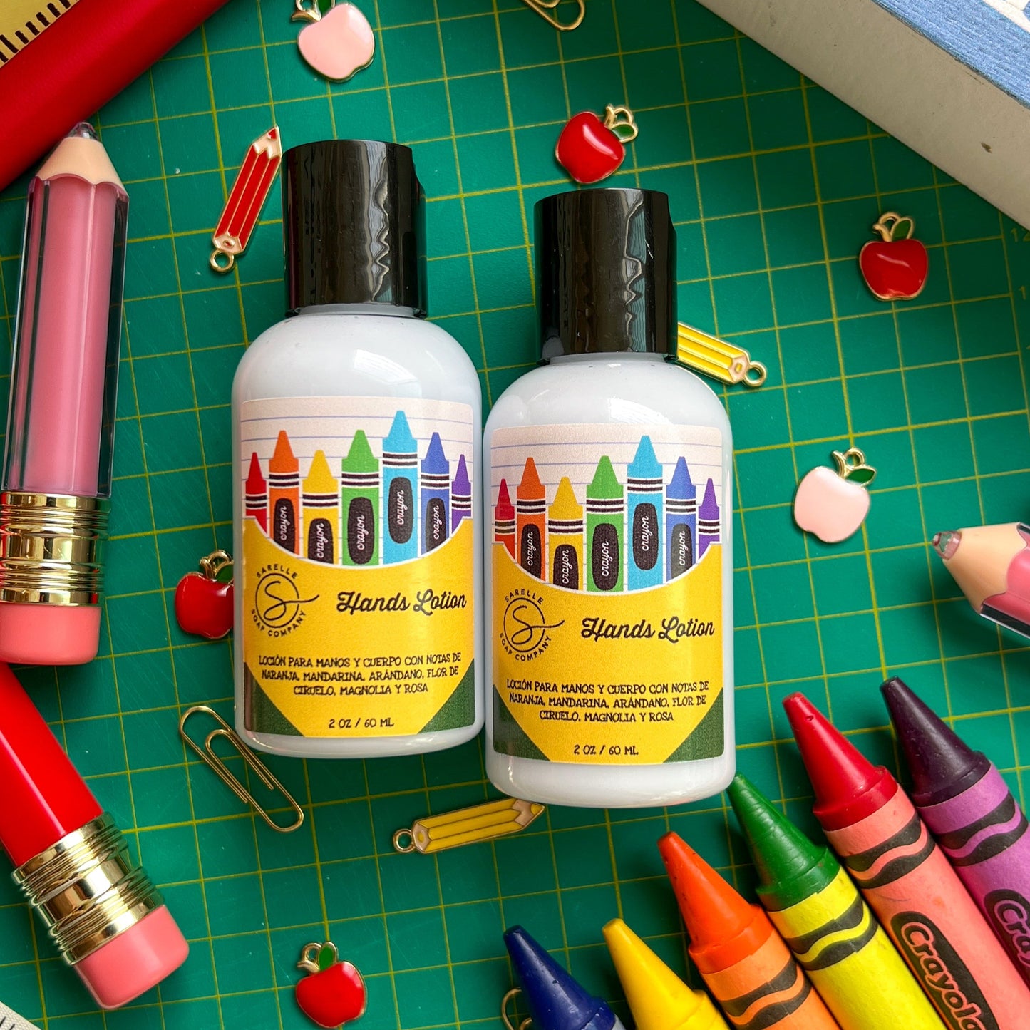 Crema Manos y Cuerpo, Crayon Style Edition, 2 oz