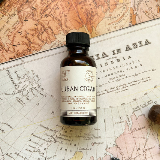 Aceite para Barba, Cuban Cigar, 1 oz