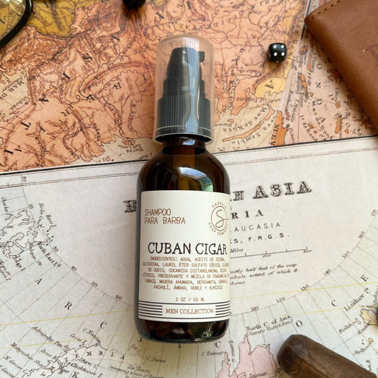 Shampoo para Barba, Cuban Cigar, 2 oz