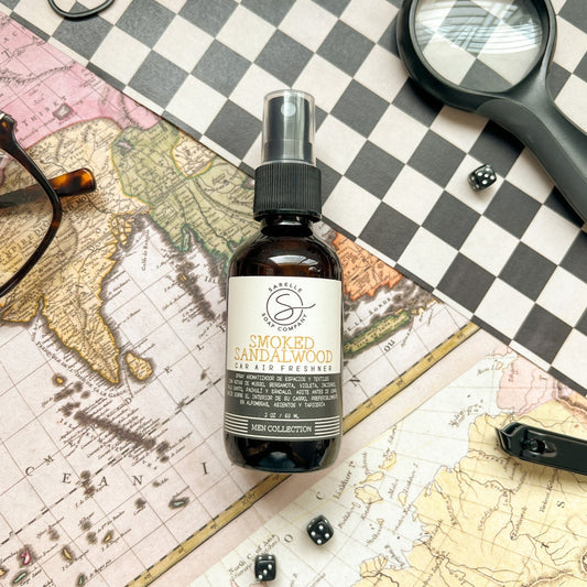 Car Air Spray Smoked Sandalwood, 2 oz