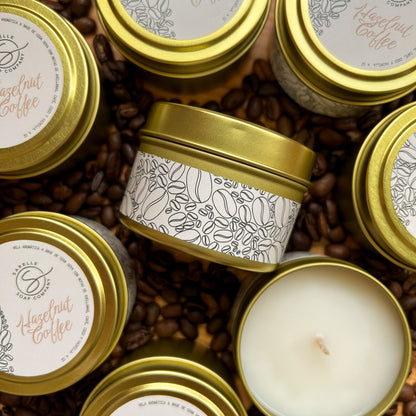 Vela Aromática Hazelnut Coffee